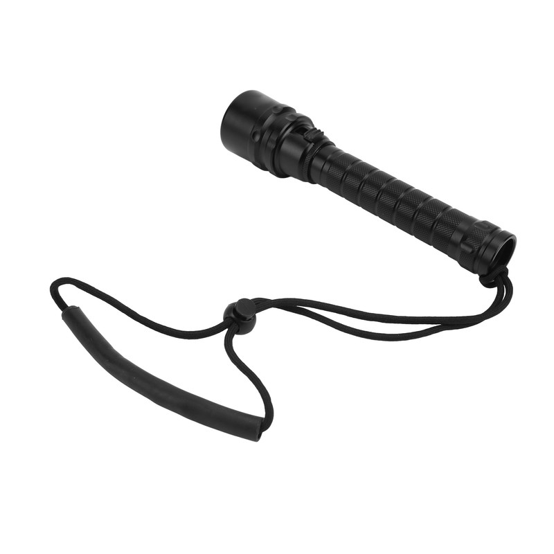 QS‑42 Diving Flashlight Underwater Diving Light 100m Depth Waterproof Torch