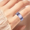 Smart Ring Purple Pedometer Deep Waterproof Lightweight Smart Health Ring