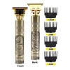 Recortadora Vintage Profissional T9 Negra Color Negro
