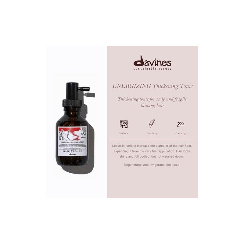 Davines Energizing Thickening Tonic | Ténico densificante de cabello fino|100