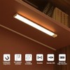 6PCS 30CM Luz LED Magnética Con Sensor De Movimiento (Cálida