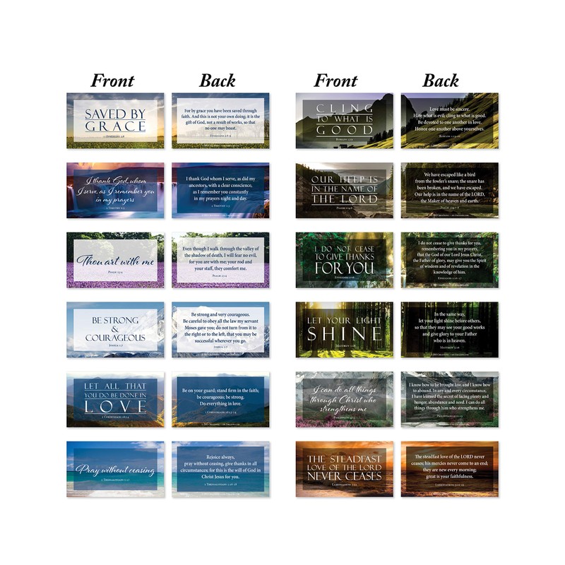 JBH Creations Share a Verse Bible Cards with Full Scripture