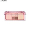 AMUSE Vegan Face All Palette 0.7g*4+5.8g+7.7g, Color:02 Peachglow