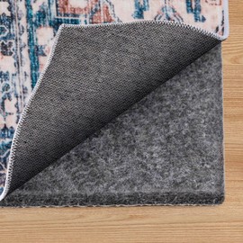 BALEINE Felt Non Slip Rug Pads, Extra Large 1/4" Thick Felt and Rubber Backing, Shock Absorbing Carpet Pad for All Carpets and Hardwood Floors (8x10 Ft)