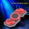 Boys Luminous Fingertip Rotating Toy DIY Dazzling Luminous Hand Rotating