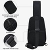 Peicees Crossbody Sling Backpack Sling Bag Travel Hiking Chest Bag