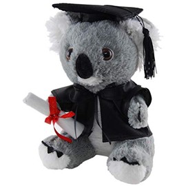 Elka Australia 60111-18GRAD Graduation Koala Soft Plush Toy, 18 cm