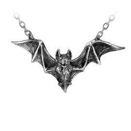 Alchemy Gothic Om Strygia Vampire Bat of Balkan Necklace [Jewelry] Alchemy.