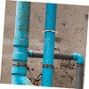 jojofuny 90mm Pipe Clamp Split Ring Hanger Galvanized Steel Wall