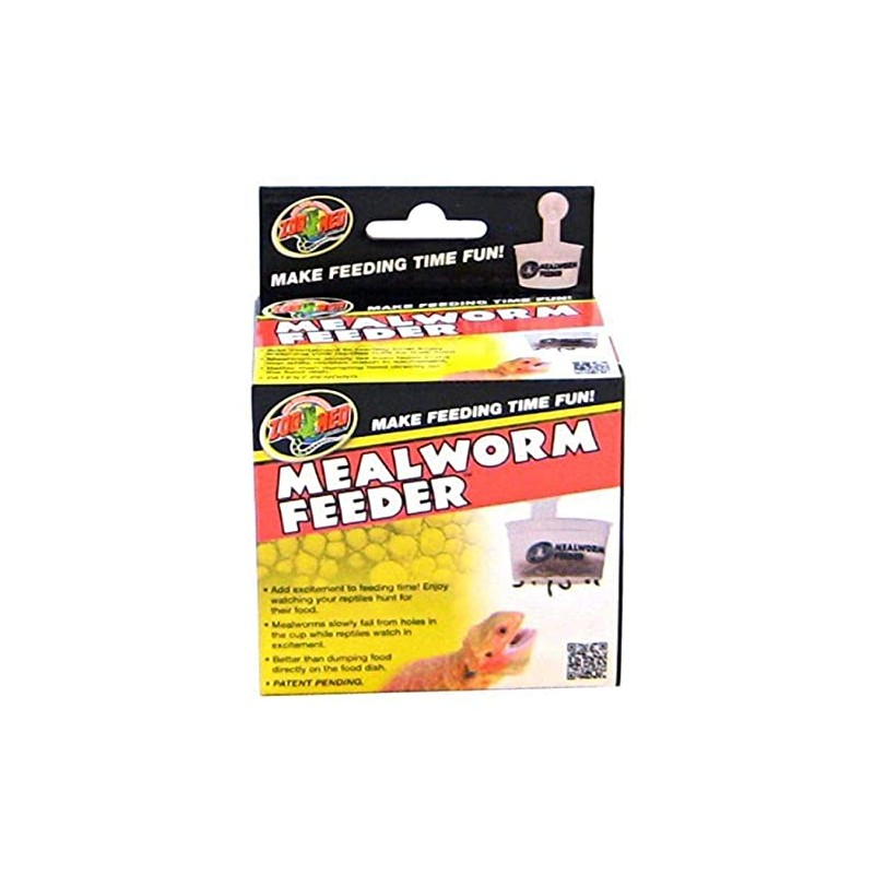 Zoo Med Hanging Mealworm Feeder 1.75" H X 3" D