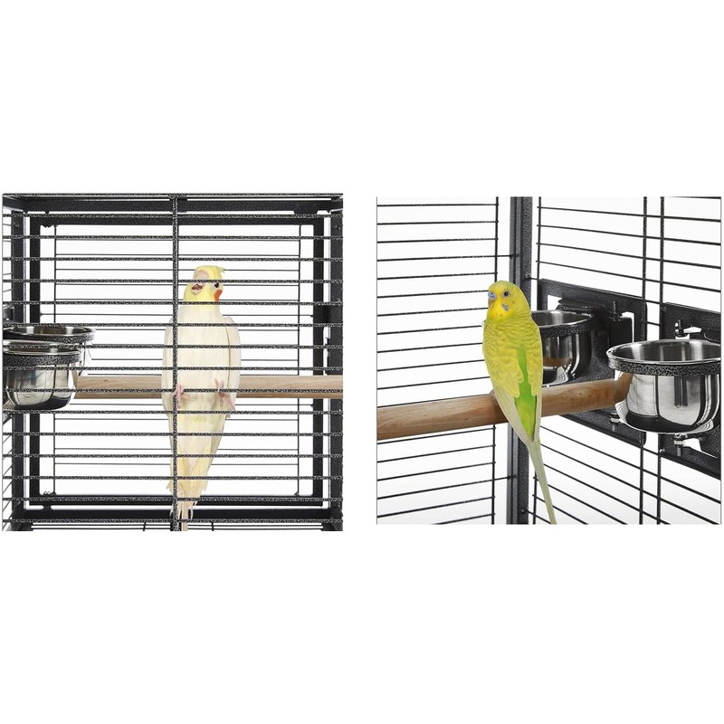 Portable Durable Heavy Duty Travel Veterinary Bird Parrot Carrier Cage