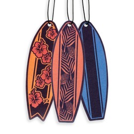 Cool Surfboards Car Air Fresheners, Car Air Fresheners Scented With Essential Oils (3 Pack)