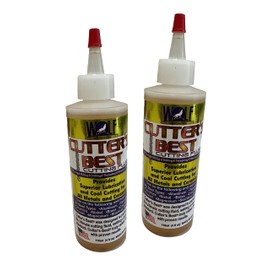 Wolf Premium Oil Cutter's Best Cutting Fluid 4 oz bottle Pack of 2, for Drilling, Turning, Threading, Reaming, Tapping & Milling | Industrial Grade Profesional Fluid Oil - Machine Cutting Fluid, safe for metals, cast iron, plastics, composites, ceramics 