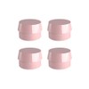 Ball Abutment Retentive Caps Soft, Pink 1.98lbs / 900gr (4