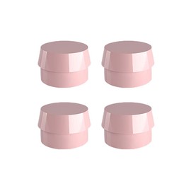 Ball Abutment Retentive Caps Soft, Pink 1.98lbs / 900gr (4 Pack)