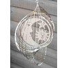 Stainless Steel Wind Spinner - 3D Mobile - Sun Moon