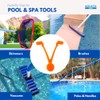 Aquatix Pro Pool Butterfly V Clips, 12 Pack, Strong Replacement