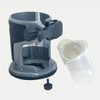 KATSU Trimmer Router Offset Base with Dust Exhaust, Fully Adjustable,