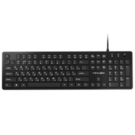 MIKUSO Russian Keyboard with English (Cyrillic),Non Fading Characters