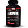 Test X180 Ignite Total Testosterone Booster for Men with Fenugreek Seed and Green Tea Extract to Build Lean Muscle, Boost Energy, and Improve Performance, Force Factor, 120 Count