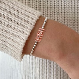 FENNELISA 70th Birthday Gifts for Women,Adjustable Silver Bracelet for Women Meaningful 70th Best Birthday Presents Ideas with Cards Birthday Gifts for Mom Old Lady Grandma