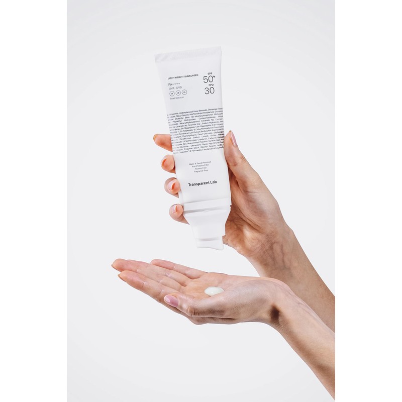 Transparent Lab - Lightweight Sunscreen SPF50+