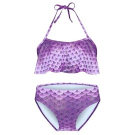 Mermaids 123 Bikini Funny Purple