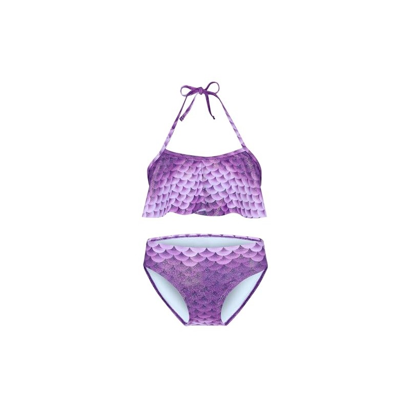 Mermaids 123 Bikini Funny Purple