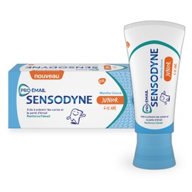 Sensodyne Pro-Enamel Junior Toothpaste for Children 6 to 12 Years, Helps Against Tooth Decay and Strengthens Enamel, Sensitive Teeth, Mint, 50 ml