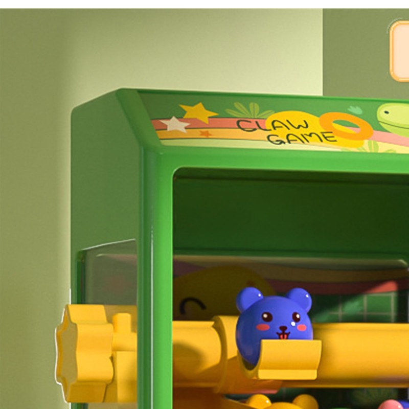 Mini Doll Claw Machine Emulational Music Light Doll Grabber Machine