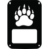 JeepTails Bear Paw Tail lamp Light Covers Compatible with Jeep
