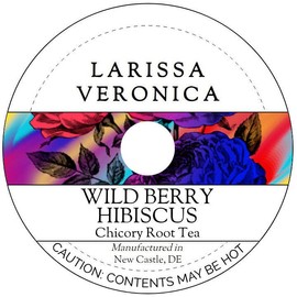 Wild Berry Hibiscus Chicory Root Tea (Single Serve K-Cup Pods) (12 pods, ZIN: 577748) - 2 Pack