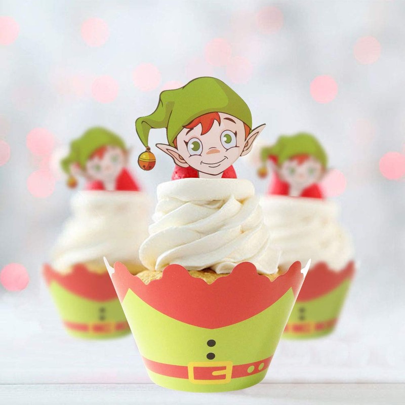 Jaykids - Juego de 96 piezas de decoración para cupcakes