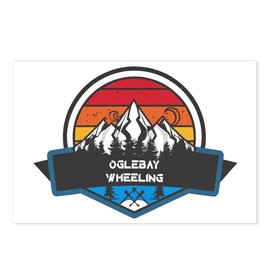 CafePress Oglebay Resort Wheeling West Virginia Postcards (Package of 8), 6"x4" Printed Note Card