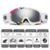 JUST GO Kids Ski Goggles with EVA case, Snowboard Snow