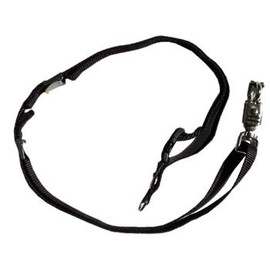 Groomers Helper® Loop Adjuster with Loop - Stainlesss Steel Clasp Dog Grooming Restraint for Pet Bathing & Dog Shows (Black)