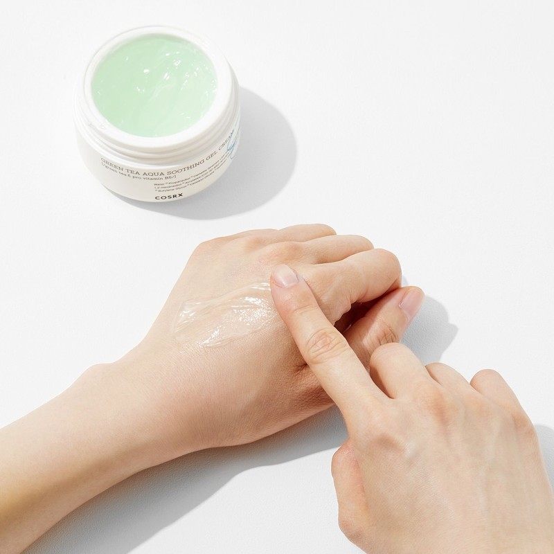 코스알엑스 Hydrium Green Tea Aqua Soothing Gel Cream_Hydration Boost