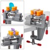 Yakamoz Mini Bench Vise Small Table Vice Clamp on Vise