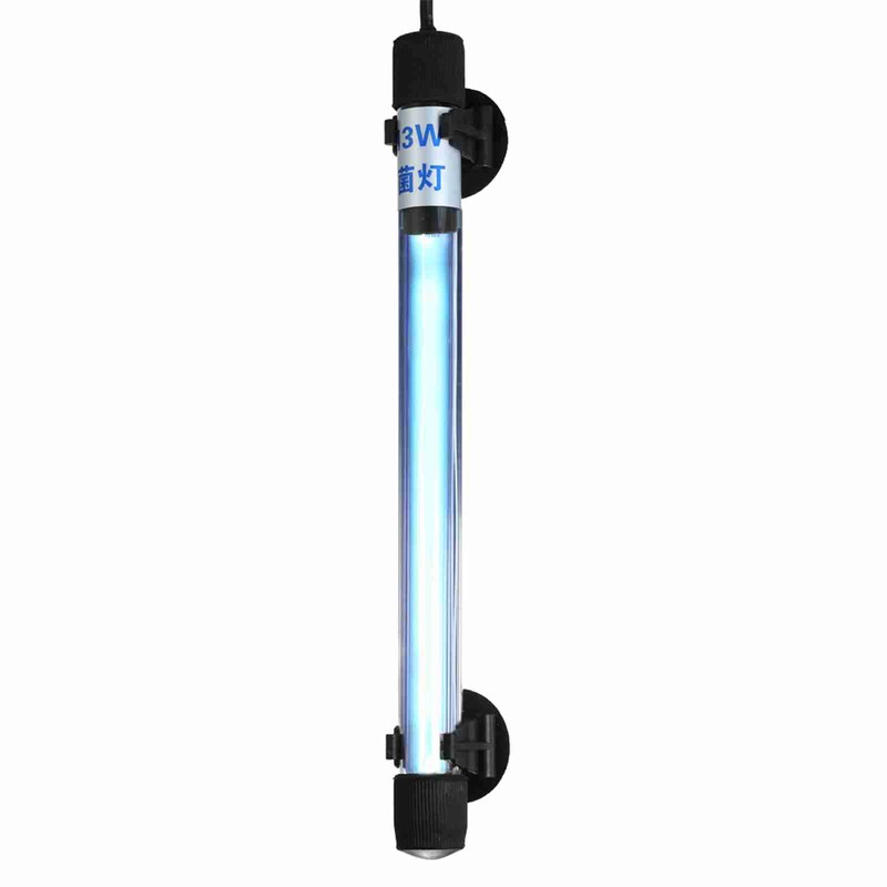 13W UV Light Sterilization Lamp Submersible Ultraviolet Sterilizer Water Disinfection