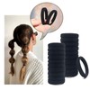 Yedtreg Yedtreg Hair Bobbles for Women, 30 Pack Black Hair