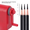 Pencil Sharpener Professional Red Exchangeable Tool Holder Regulable Thickness Automatic