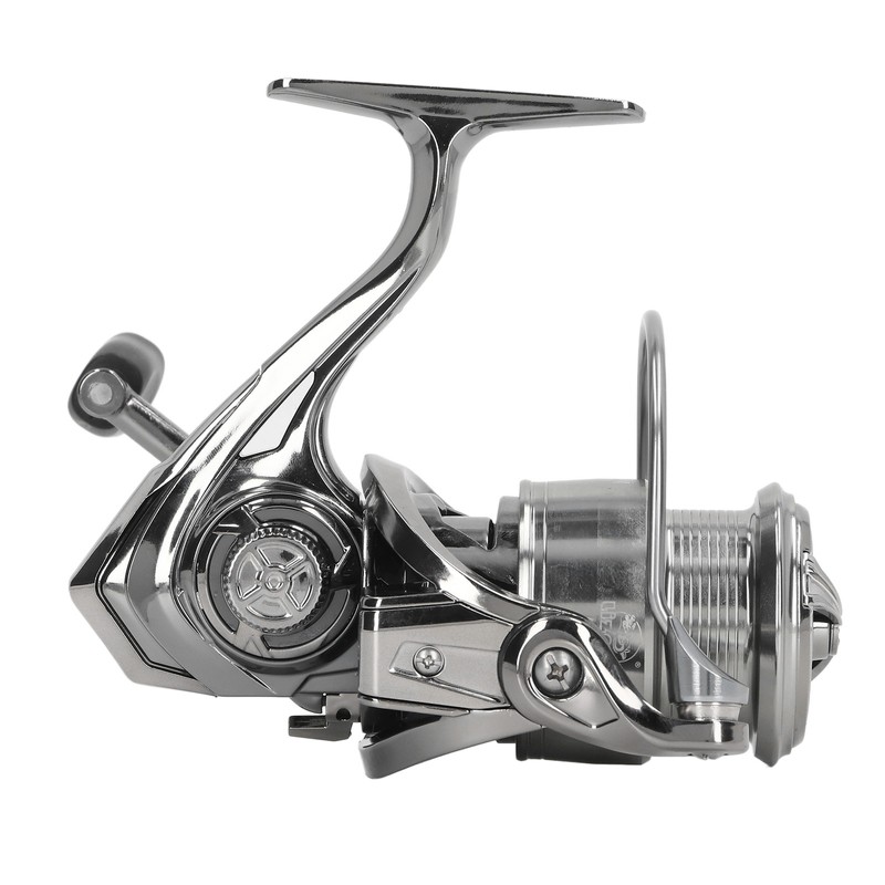 Spinning Reel Long Shot Skew Notch Non Gap Metal Fishing