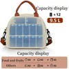 ARREBOL Insulated Cooler Lunch Tote Bag Box for Women Work