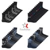 Footstar Men's Motif Socks (10 Pairs) Cotton Socks with Various