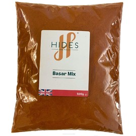 Hides Fine Foods - Basar Mix 500g - GMO Free - Suitable for Vegetarians - Pakistani Spice Blend - Asian Cooking - Curry Ingredient - Curry Base - Fakeaway