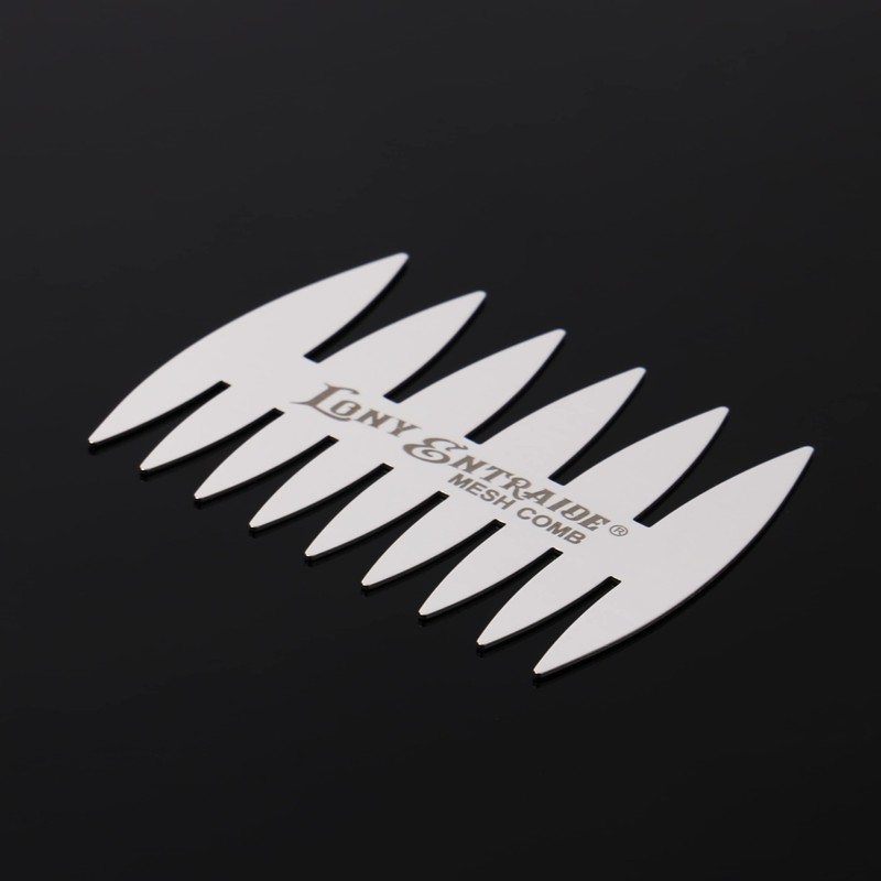 LONY ENTRAIDE Mesh Comb Pelican Barber Hair Set Comb Customized