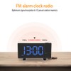 Clock Multifuctional Projection FM Radio Alarm Clock With USB Charging