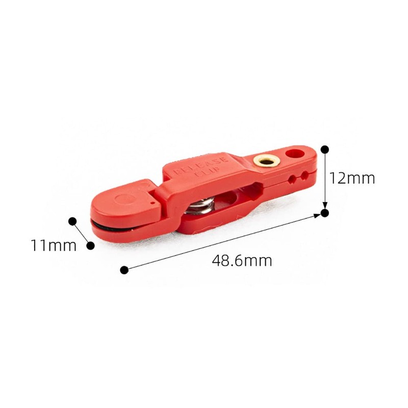 VOANZO 4 PCS Heavy Tension Snap Release Clips for Kites