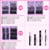 Lash Clusters Kit 3 Boxes 1925Pcs Wispy Eyelash Clusters 30D-150D/Bottom/Spiky