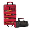 Tool Roll Bag Large Capacity 5 Grids Waterproof Portable Canvas